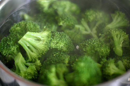 Raw food diet broccoli